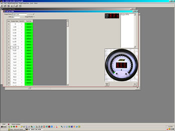 You can set the telemetry parameters for the serial gauge from your laptop for your Mitsubishi!