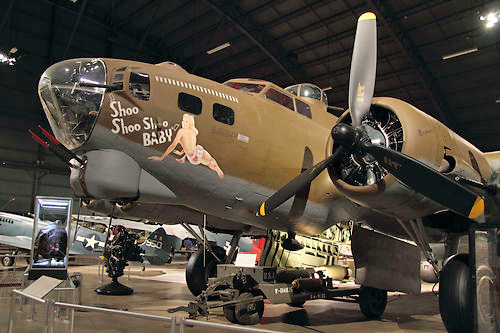 B-17 Shoo Shoo Shoo Baby - US Air Force Museum