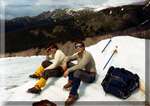 John Wachter and Craig Byron - high glacier break