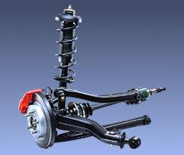 3000GT rear suspension